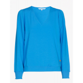 Xandres - Fahima - 28779-01-2630 - V-hals shirt blauw